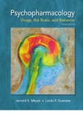 Psychopharmacology: Drugs, the Brain, and Behavior Jerrold S. Meyer, Linda F. Quenzer 3rd Edition