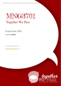 MNG3701 EXAMPACKTogether We Pass