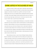 LINGUISTICS&colon; THE DUCHESS OF MALFI &lpar;DIVINE JUSTICE IN THE DUCHESS OF MALFI&rpar;