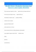 NR-603-Week 1-Headaches Questions And Answers Latest Update 2024&sol;2025