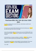 Final Exam BIOL 546&sol; 310&plus; Qs & Ans&sol; 2024-2025&period;