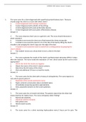 NURSING 3165 Predictor Version 1 Complete Latest