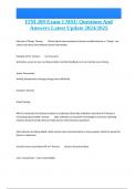 ITM 209 Exam 1 MSU Questions And Answers Latest Update 2024&sol;2025