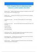 FON&colon; Chapter 30 & 31 Questions And Answers Latest Update 2024&sol;2025