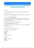 NR 304 Final Exam Questions And Answers Latest Update 2024&sol;2025