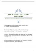 68W MODULE 2 TEST STUDY QUESTIONS &vert;GUARANTEED &vert;ACCURATE ANSWERS