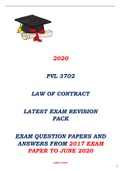 PVL 3702 LATEST  EXAM PACK (A+ ASSURED)