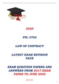 PVL3702 EXAM BUNDLE &lpar;ALL PREVIOUS EXAM PAPERS&comma; SHORT NOTES AND MEMOS&rpar;