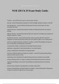 NUR 228 Ch 25 Exam Study Guide&period;