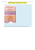 BIO201 Topic 6&colon; Integumentary System &lpar;GRADED A&rpar; QUIZ &vert; Grade 35&period;00 out of 35&period;00 &vert; 100&percnt; GUARANTEED PASS&period;