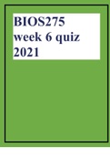 BIOS275 week 6 quiz 2021