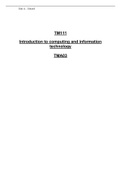 TM111-Introduction to Computing - TMA03