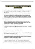  Louisiana POST Packaged Exams With Questions And Verified Answers Graded A&plus;