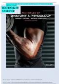 Test Bank Principles of Anatomy and Physiology 16th Edition Tortora All Chapters &lpar;1-29&rpar; &vert; A&plus; ULTIMATE GUIDE 2024