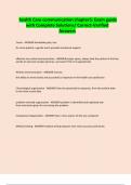 health Care communication chapter5&colon; Exam guide with Complete Solutions&sol; Correct-Verified Answers