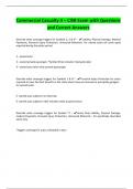Commercial Casualty II &ndash; CISR Exam with Questions and Correct Answers