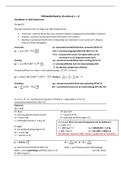 College aantekeningen (belangrijke formules) BK1TE1  Bouwfysica, hoofdstuk 1,2,4,7