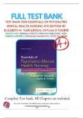 Test Bank&colon; Essentials of Psychiatric Mental Health Nursing &lpar;4th Edition by Varcarolis&rpar; 