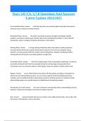 Nurs 541 Ch&period; 5&comma;7&comma;8 Questions And Answers Latest Update 2024&sol;2025