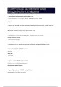 NUR371EXAM QUESTIONS WITH 100&percnt;CORRECT ANSWERS
