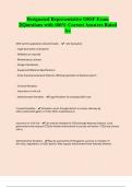 Designated Representative OSSF Exam 2&vert;Questions with 100&percnt; Correct Answers Rated A&plus;