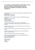 CIC AGENCY MANAGEMENT EXAM 2024 ACTUAL  EXAM COMPLETE 250 QUESTIONS WITH  DETAILED VERIFIED ANSWERS&sol;&sol;ALREADY  GRADED A