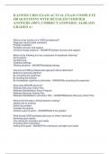 ILLINOIS CRSS EXAM ACTUAL EXAM COMPLETE  100 QUESTIONS WITH DETAILED VERIFIED  ANSWERS &lpar;100&percnt; CORRECT ANSWERS&rpar; &sol;ALREADY  GRADED A&plus;