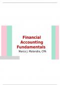 Financial  Accounting  Fundamentals&vert;&vert;Q&A 100&percnt; VERIFIED&vert;&vert;LATTEST&excl;&excl;&excl;