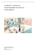 Samenvatting Basisboek Facility Management, ISBN: 9789001575199; Hoofdstuk 2:Invloed van maatschappelijke dynamiek op maatschappelijke werk en werkomgeving 