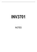 INV3701 STUDY NOTES