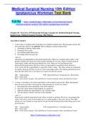 Medical Surgical Nursing 10th Edition Ignatavicius Workman Test Bank.pdf