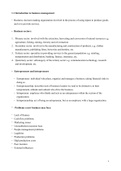 Study guide for IB Business Management