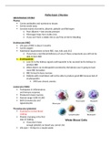 NUR 315 -Patho Exam 2 Study Guide.