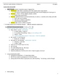 NURSING HEALTH ASS - Exam 1 Study Guide&period;