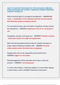 ASCP CG CERTIFICATION PRACTICE TEST 2024-2025 &vert;COMPLETE  EXAM QUESTIONS AND CORRECT ANSWERS &lpar;VERIFIED ANSWERS &rpar;  ALREADY GRADED A&plus;&period;