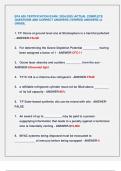 EPA 609 CERTIFICATION EXAM 2024-2025 &vert;ACTUAL COMPLETE  QUESTIONS AND CORRECT ANSWERS &vert;VERIFIED ANSWERS &vert;A  GRADE&period;