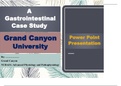 NUR 631 Topic 10 Assignment CLC - Gastrointestinal Case Study PowerPoint