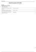 Health Ecosystem D391 WGU QUESTIONS WITH COMPLETE ANSWERS ALREADY GRADED A&plus;&lowbar;&period;pdf