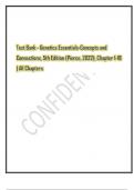 Exam &lpar;elaborations&rpar; Genetics Essentials