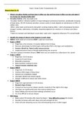 NR 226 Exam 2 Study Guide- Fundamentals 226/ Download To Score A.