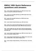 EBOLC MDI Quick Reference questions and answers&period;