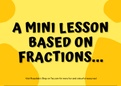 New: Mini Lesson Fractions ~ KS2/KS3/KS4 (Best for IGCSE+GCSE 9-1 Course)