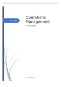 Operationeel Management duidelijke compacte samenvatting 