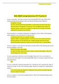 NSG 4060 Comprehensive ATI Practice B Graded A