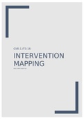 Intervention mapping COPD