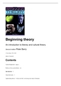 Peter Barry Beginning Theory An Introduction to Literary and Cultural Theory 2002