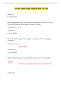 NURS 6541 PEDI MIDTERM EXAM &sol; NURS6541 PEDI MIDTERM EXAM&lpar;LATEST&rpar;&vert; -WALDEN UNIVERSITY &lpar;2 VERSIONS&rpar;