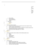 POLS 101 ALL EXAM ANSWERS &lpar;Straighterline&rpar;
