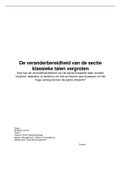 Praktijkplan verandermanagement- cijfer 9&excl;