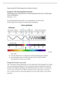Samenvatting natuurkunde H9 elektromagnetische straling VWO 5